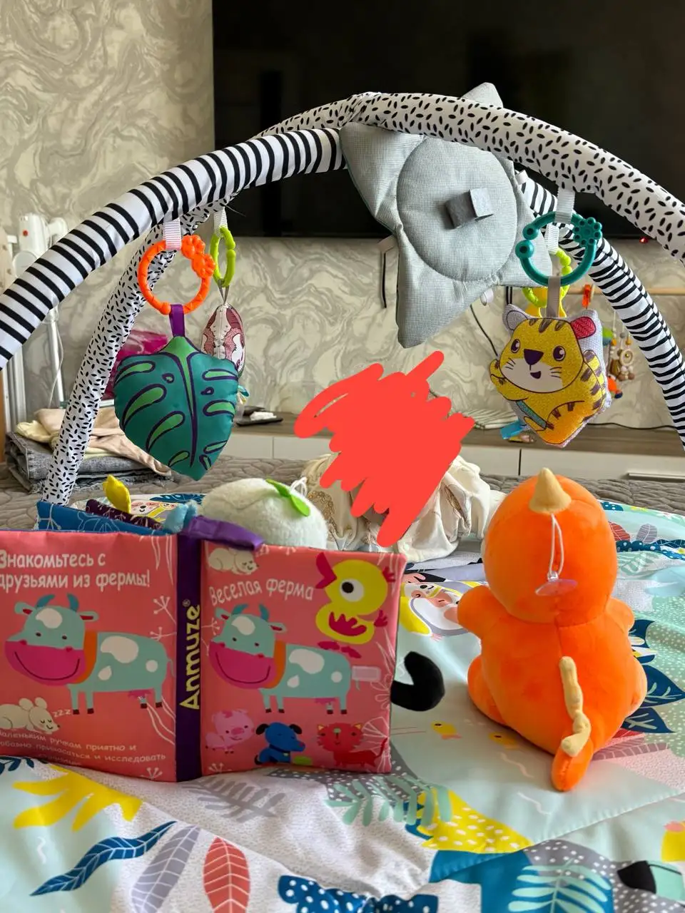 Детский коврик-манеж с шариками и подушкой - Детские коврики и манежи (Товары для детей) в Люберцы