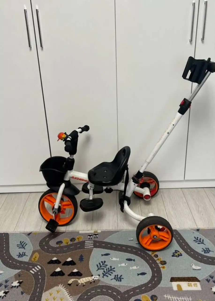 Велосипед со съемной ручкой - Велосипеды (Товары для детей) в Люберцы