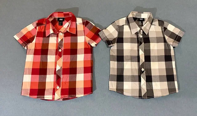 Продам новые детские рубашки H&M для ребёнка 2-3 лет - Прогулочные коляски в Некрасовка