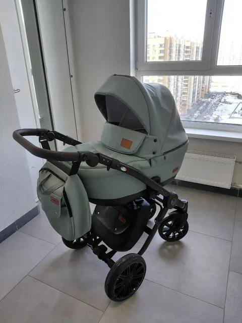 Коляска 2 в 1 Mirelo Bonito Eco, б/у в отличном состоянии - Книги и учебные материалы в Люберцы