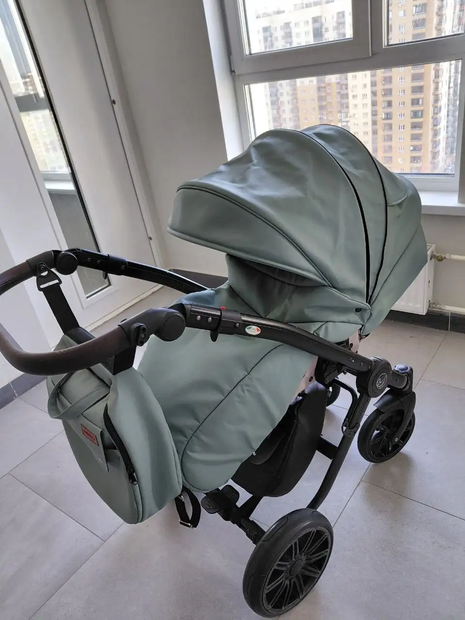 Коляска 2 в 1 Mirelo Bonito Eco, б/у в отличном состоянии - Коляски (Товары для детей) в Люберцы