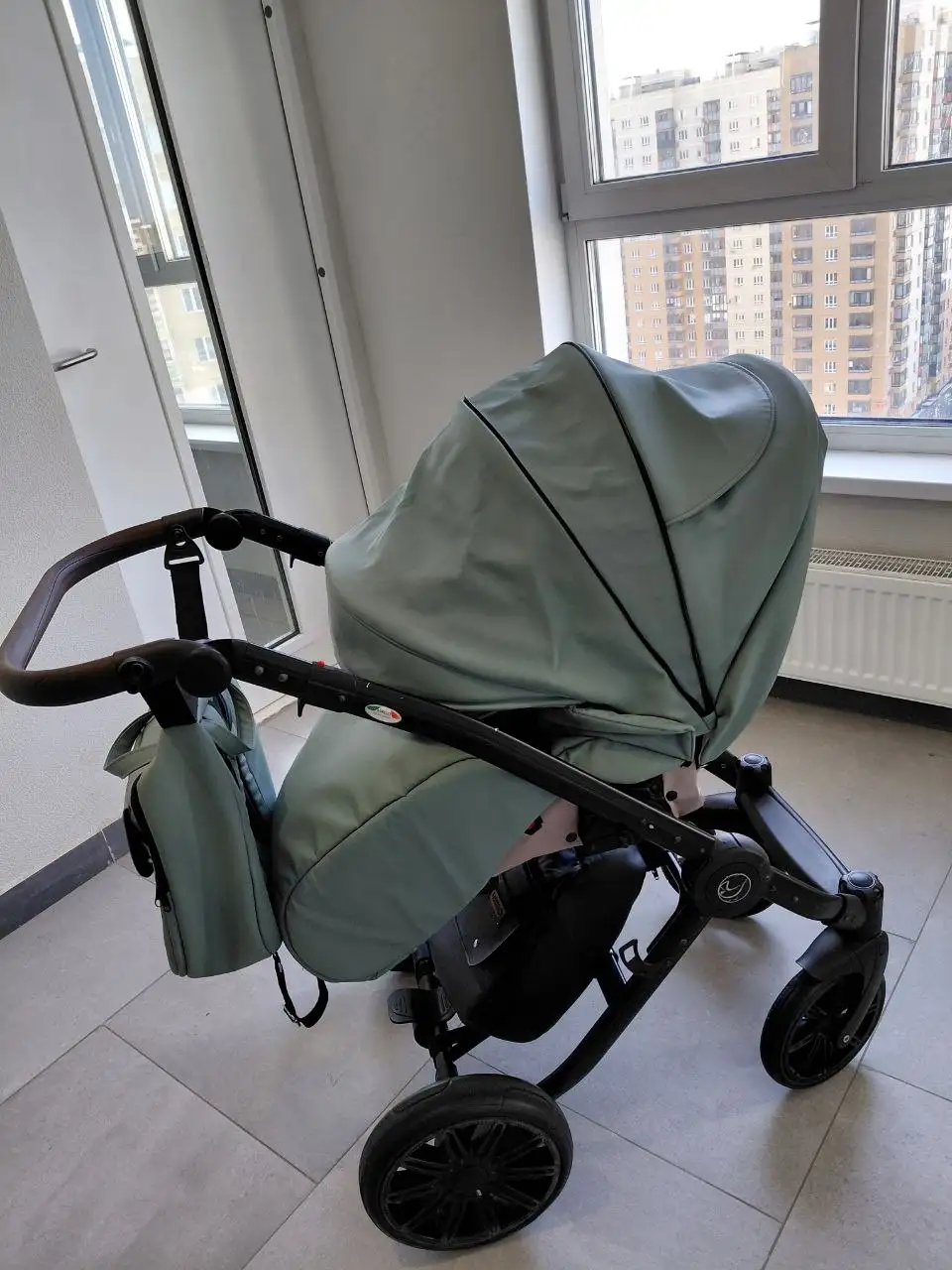 Коляска 2 в 1 Mirelo Bonito Eco, б/у в отличном состоянии - Коляски (Товары для детей) в Люберцы