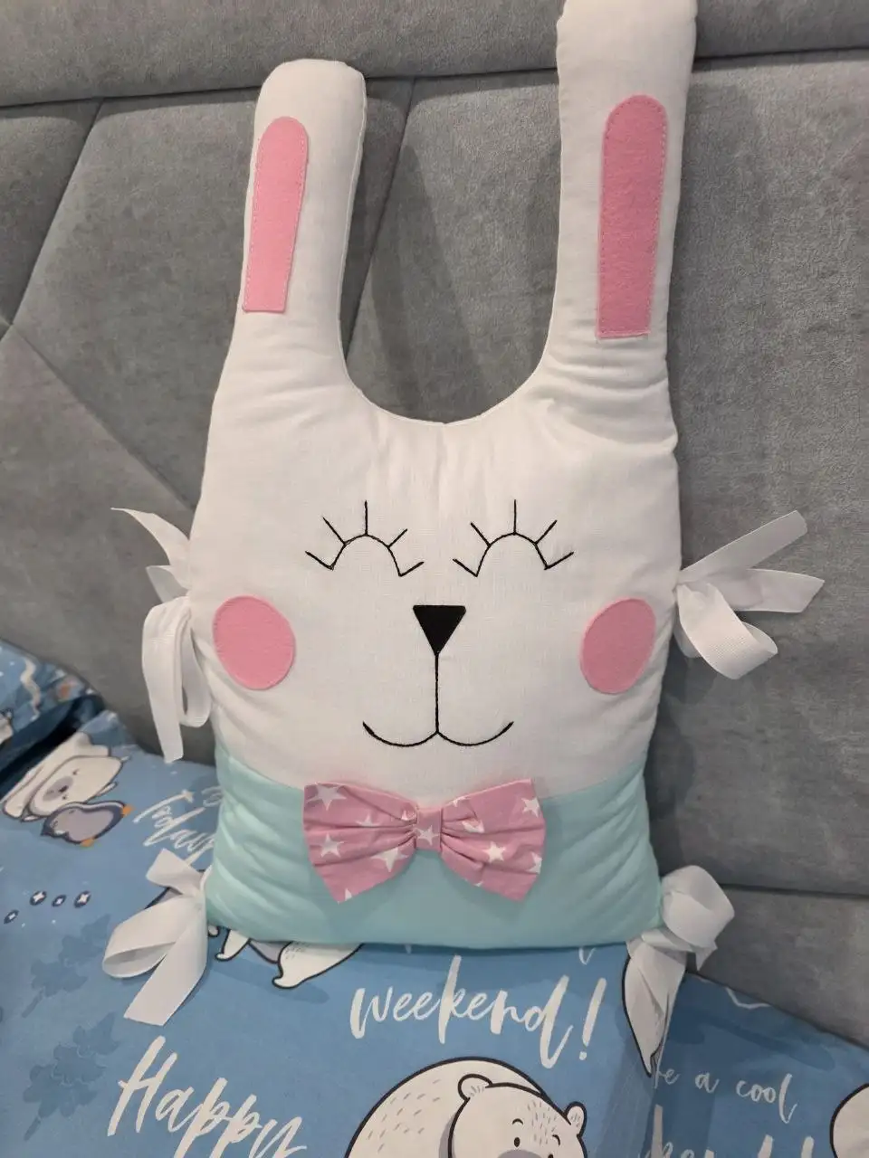 Два бортика в кроватку - Бортики для кроватки (Товары для детей) в Люберцы