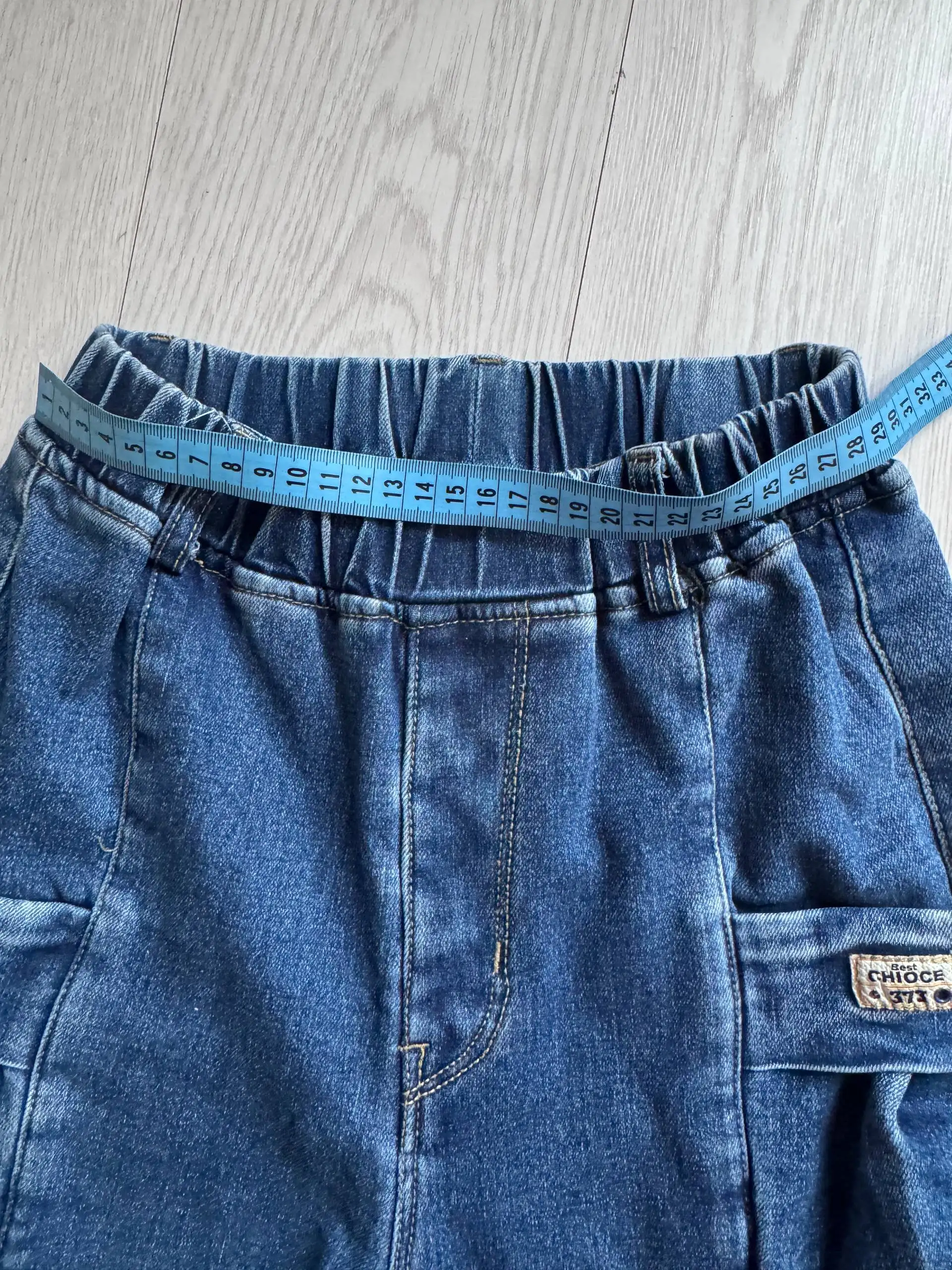 Джинсы с начесом для девочки 10-12 лет - Джинсы (Одежда) в Люберцы