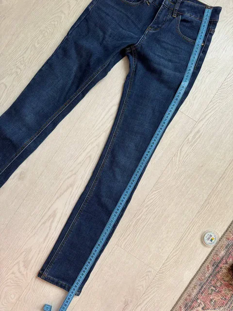 Джинсы №3 с начесом для девочки 9-11 лет - частное объявление в Некрасовка