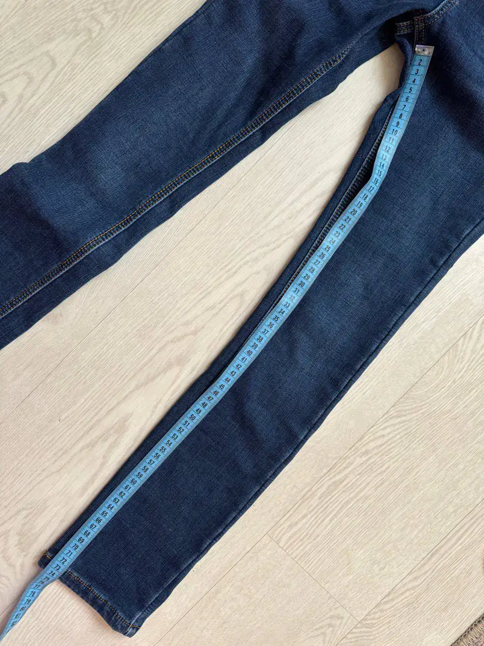 Джинсы №3 с начесом для девочки 9-11 лет - Детская одежда (Одежда) в Некрасовка