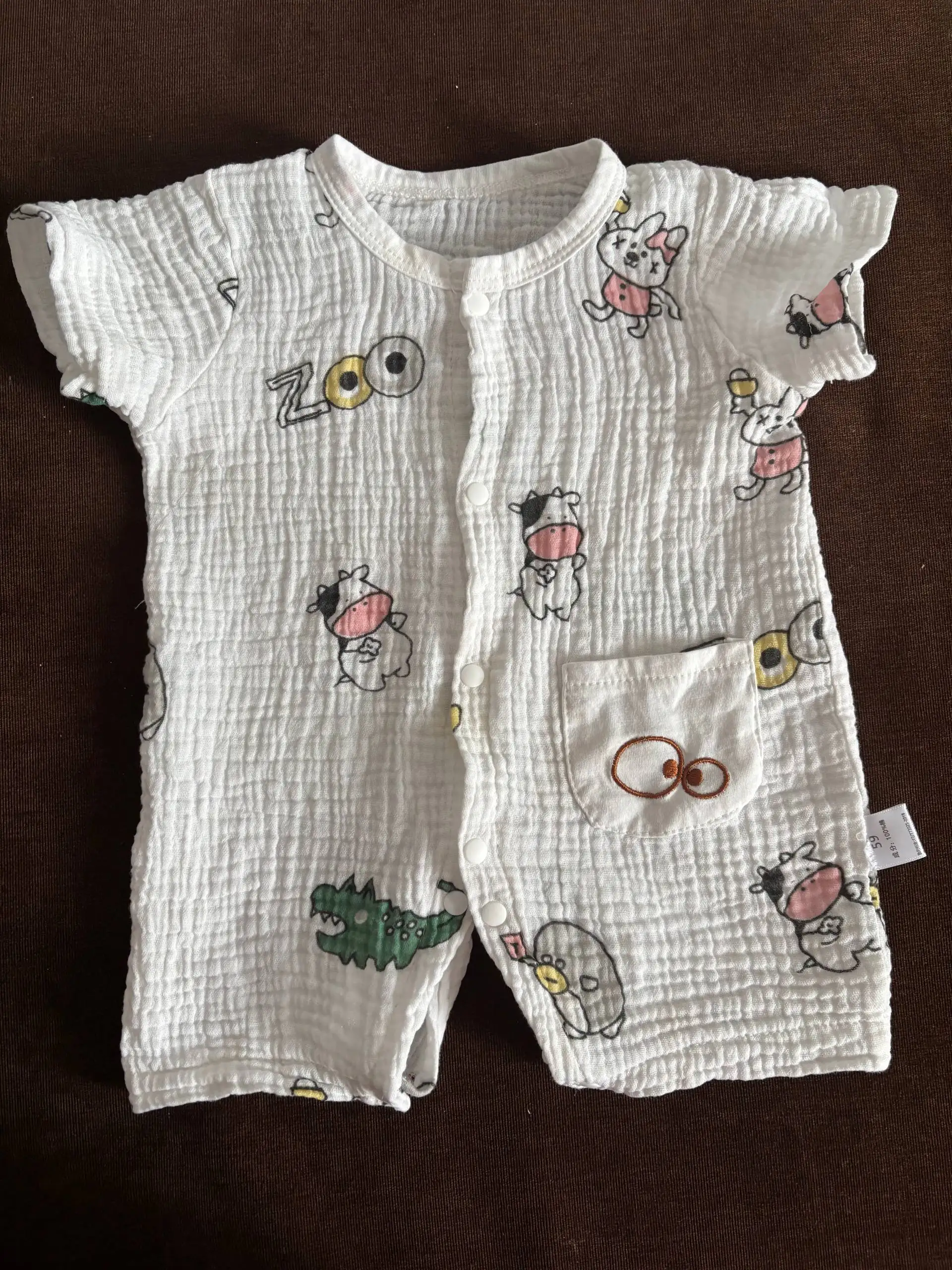 Детская пижама муслиновая 59 см - Детская одежда (Одежда) в Люберцы