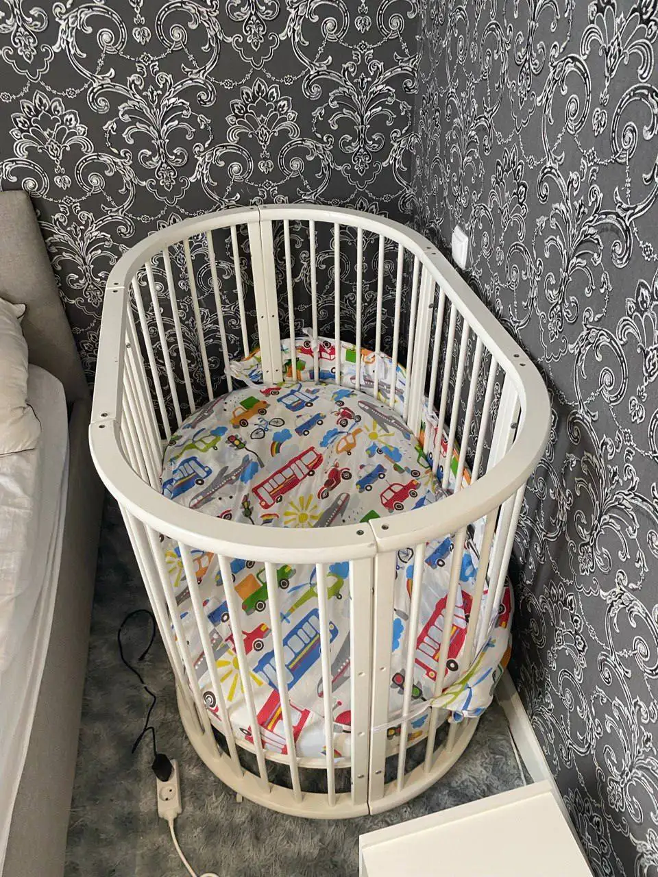 Детская кроватка 7в1 с матрасом - Детская мебель (Товары для детей) в Некрасовка