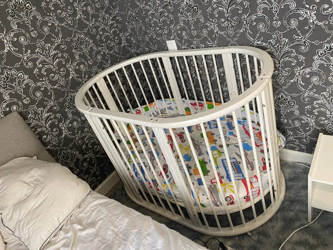 Детская кроватка 7в1 с матрасом - Детская мебель (Товары для детей) в Некрасовка