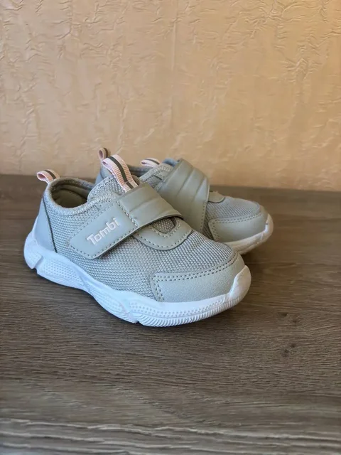 Детские полуботинки Tombi серого цвета, размер 24 - Развивающие игрушки в Некрасовка