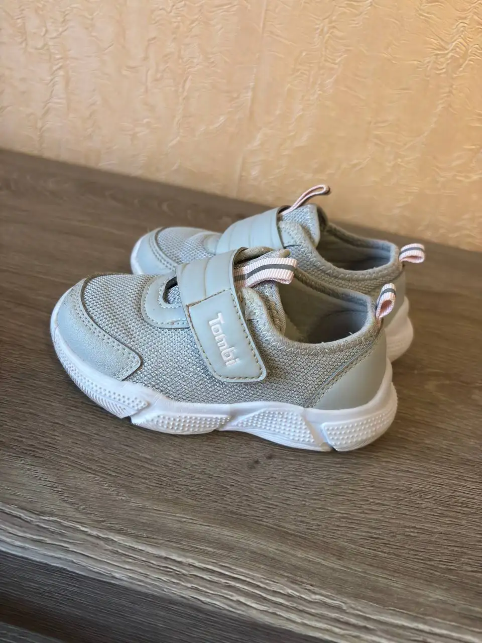 Детские полуботинки Tombi серого цвета, размер 24 - Обувь (Товары для детей) в Некрасовка