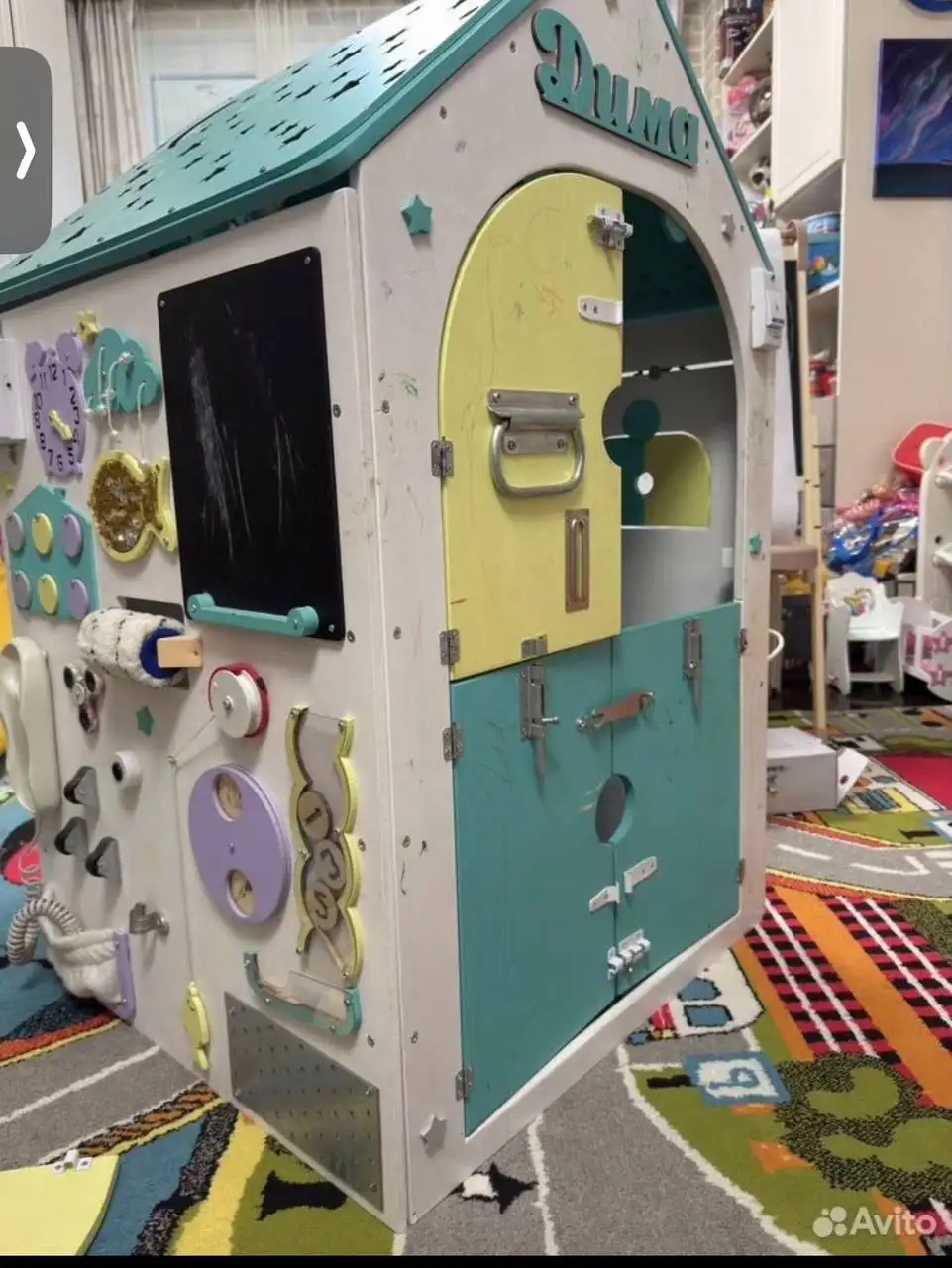 Бизидом детский большой 100см со светом и звонком - Развивающие игрушки (Товары для детей) в Некрасовка