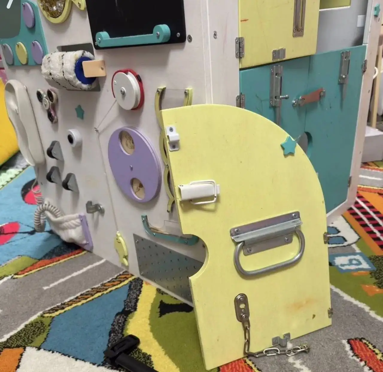 Бизидом детский большой 100см со светом и звонком - Развивающие игрушки (Товары для детей) в Некрасовка