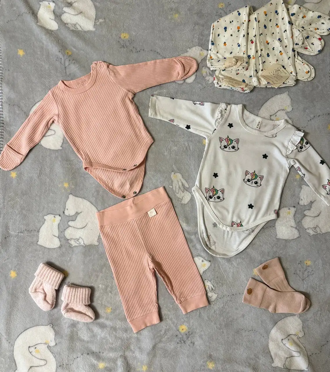 Пакет вещей для малышки 62/68 - Одежда (Товары для детей) в Люберцы