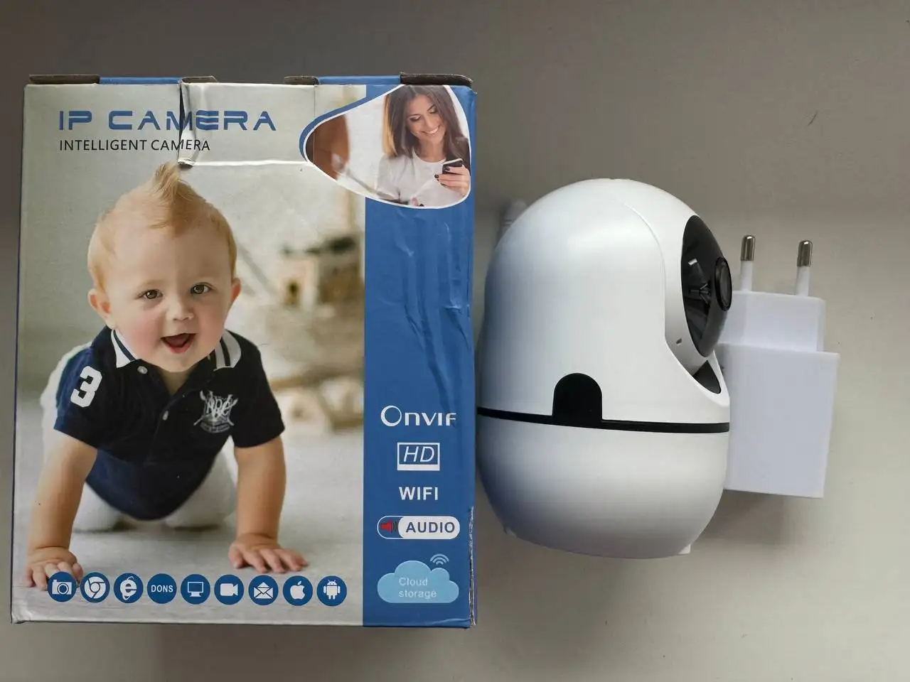 Видеоняня wi-fi с неполным комплектом - Электроника (Барахолка) в Люберцы