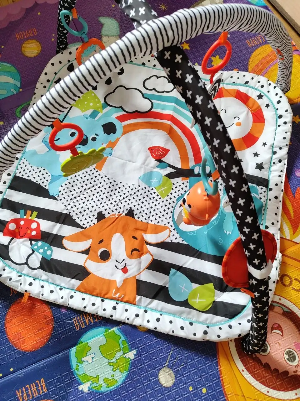 Коврик детский музыкальный со светящейся выдрой и зеркальцем - Коврики развивающие (Товары для детей) в Люберцы