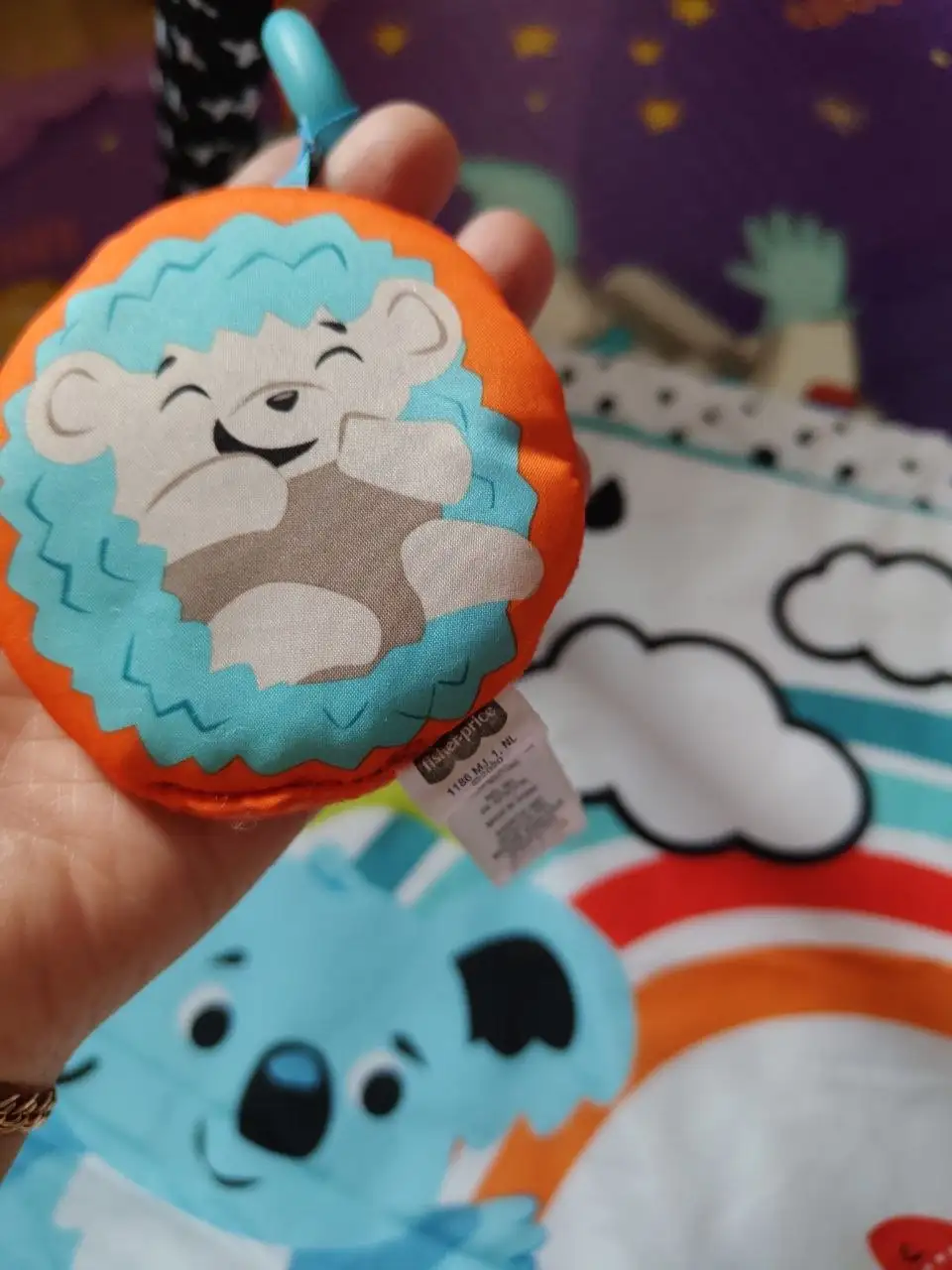 Коврик детский музыкальный со светящейся выдрой и зеркальцем - Коврики развивающие (Товары для детей) в Люберцы