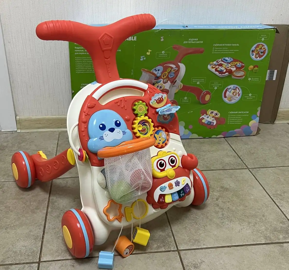 Ходунки BabyGo 2в1 Ходунки+Столик - Ходунки (Товары для детей) в Люберцы