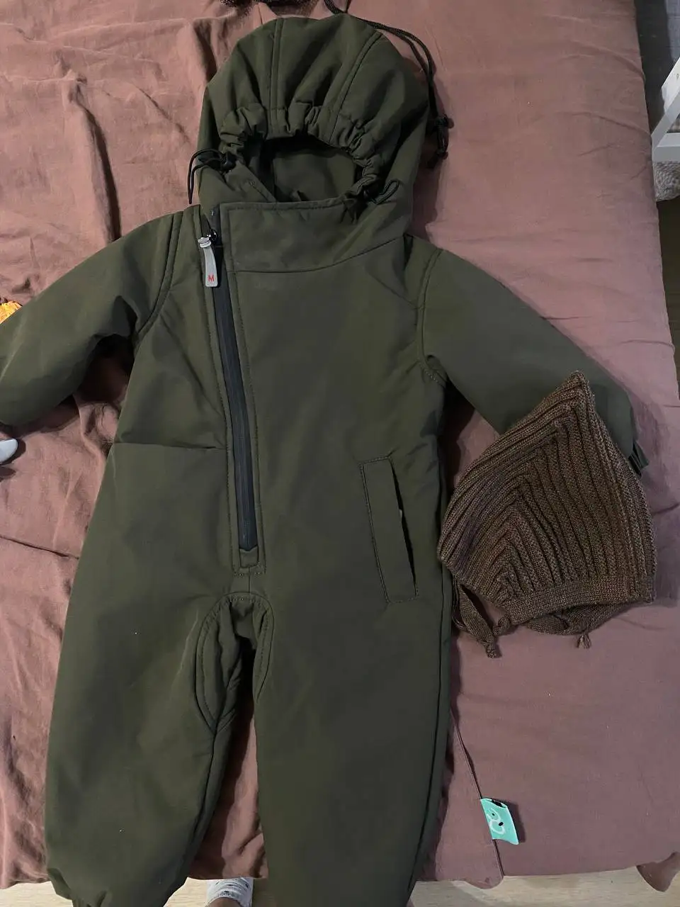 Демисезонный непромокаемый комбинезон с шапочкой - Одежда (Товары для детей) в Люберцы