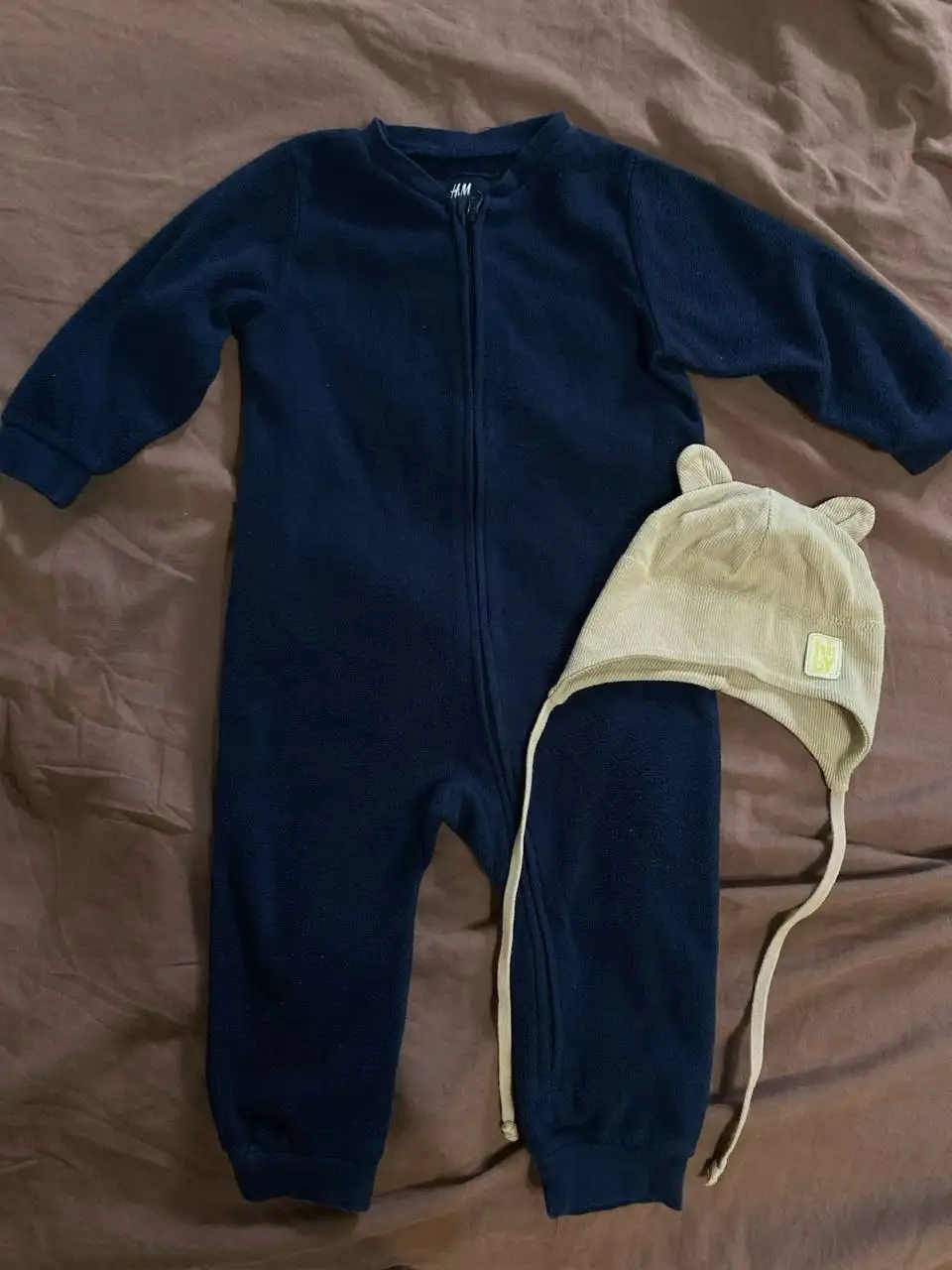 Комбинезон флюсовый HM 80 с шапочкой - Детская одежда (Товары для детей) в Люберцы