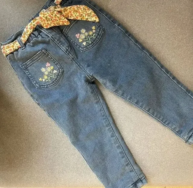 Утепленные джинсы Mothecare размер 86 (12-18 месяцев) - Каталки в Люберцы