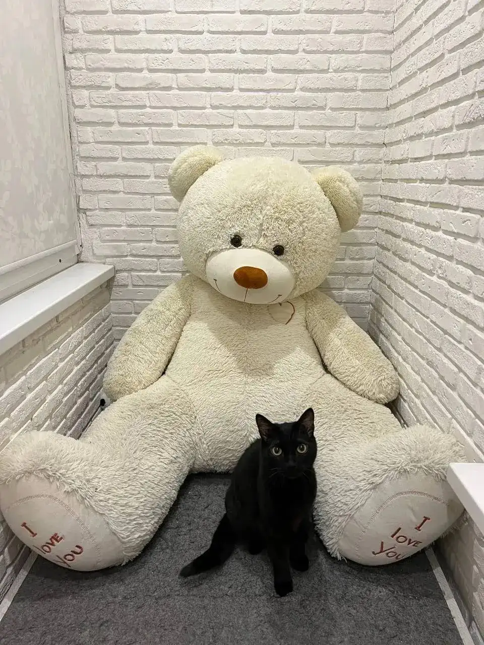 Плюшевый мишка 140-150см с музыкальной лапой - Мягкие игрушки (Товары для детей) в Некрасовка