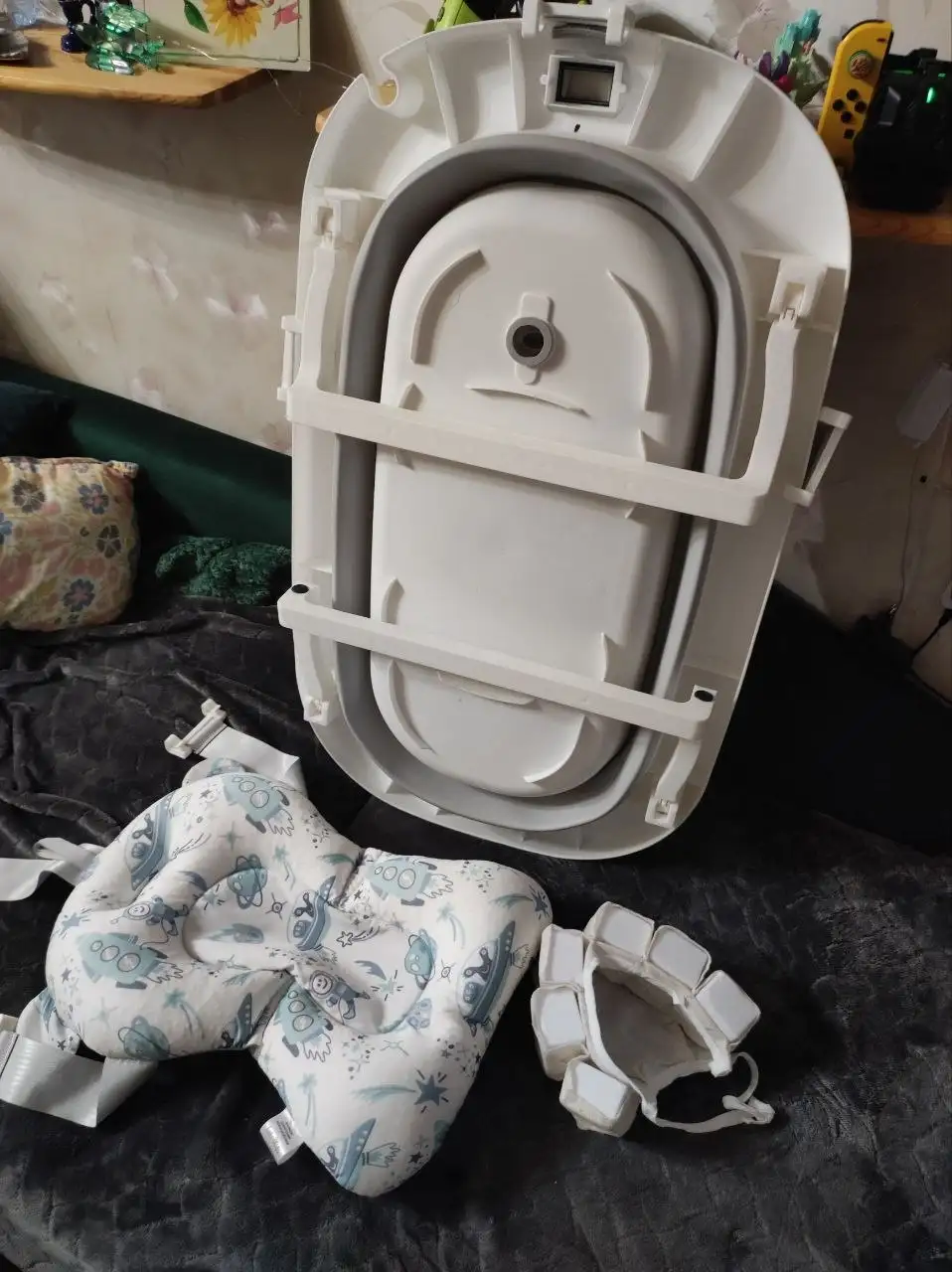 Детская складная ванночка для новорождённых - Товары для купания (Товары для детей) в Некрасовка