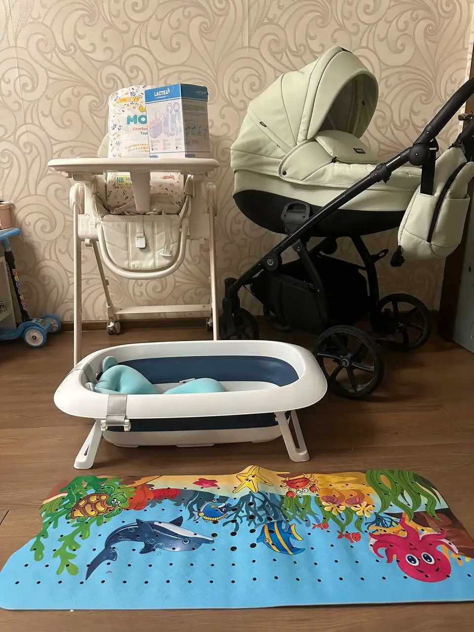 Продам коляску 2в1 Тутисс нани экокожа с аксессуарами - Коляски (Товары для детей) в Некрасовка