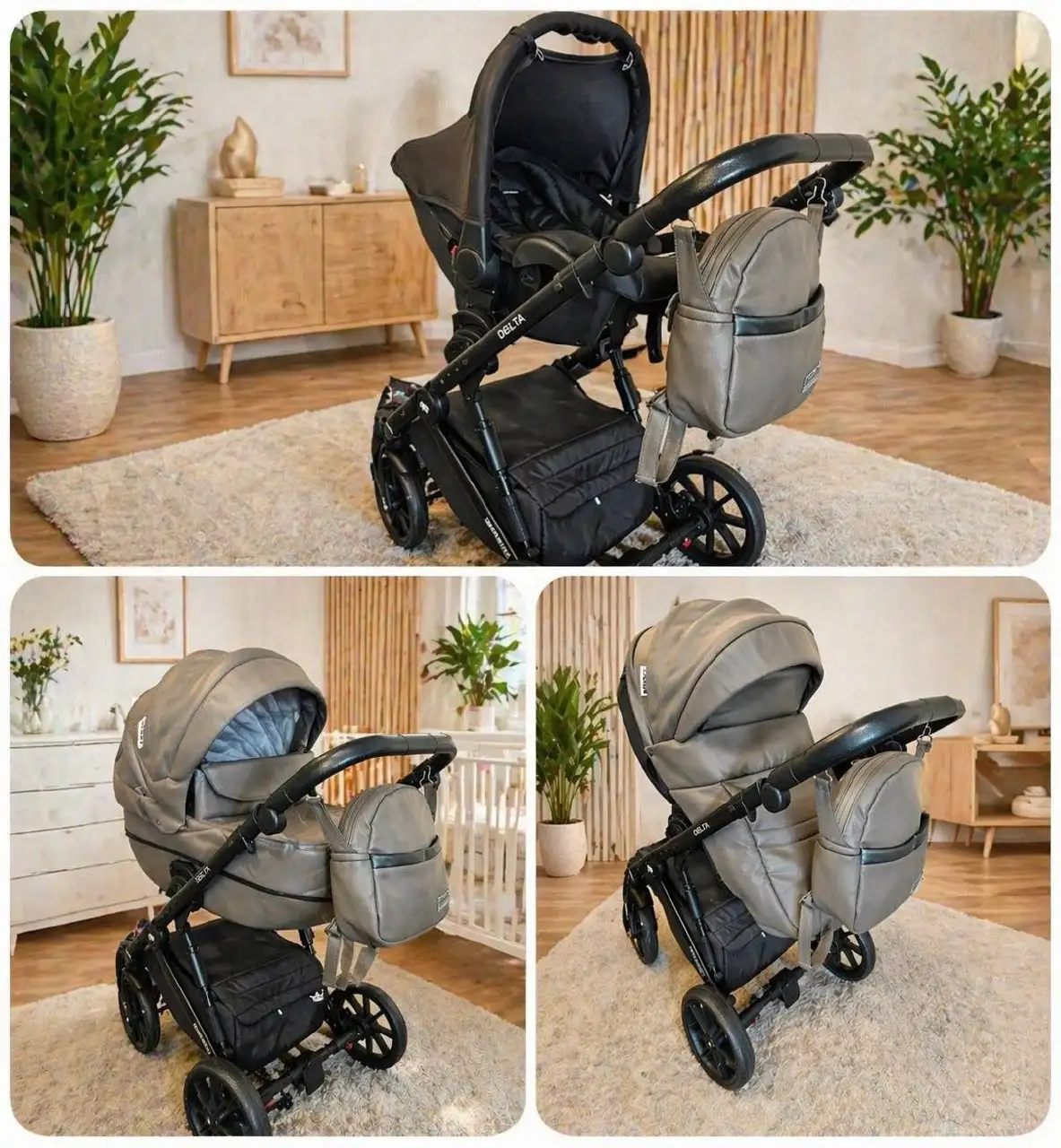 Коляска Riko Basic Delta 3 в 1 - Коляски (Товары для детей) в Некрасовка