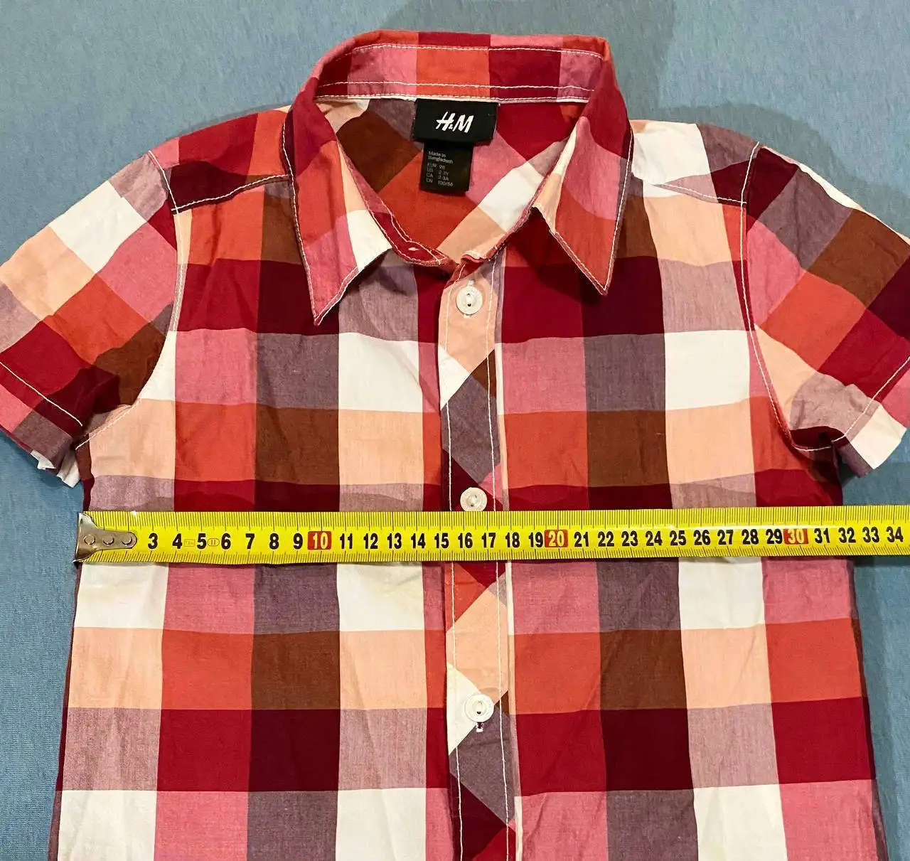 Продам 2 детские рубашки H&M рост 98 - Одежда (Товары для детей) в Некрасовка