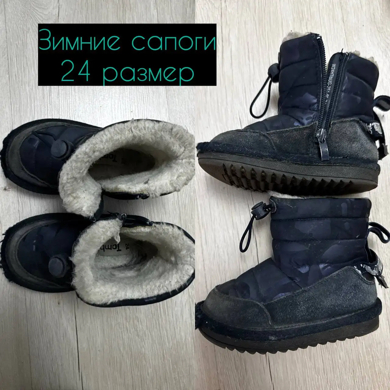 Зимние сапоги на мальчика - Обувь (Товары для детей) в Некрасовка