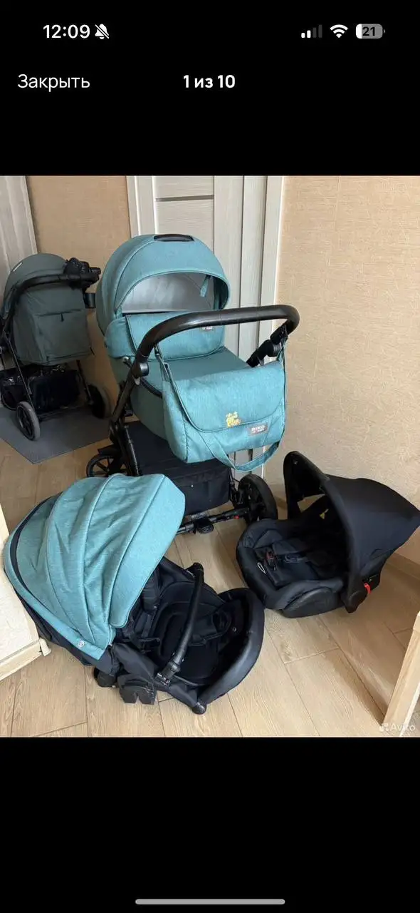 Коляска Riko Montana 3в1 - Товары для детей в Люберцы