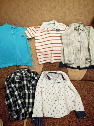 Детские рубашки и поло на 6-7 лет - Одежда в Некрасовка