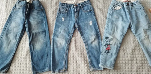 Джинсы Zara 104, Levi's 98 с Микки тёплые - Сумки и рюкзаки в Люберцы