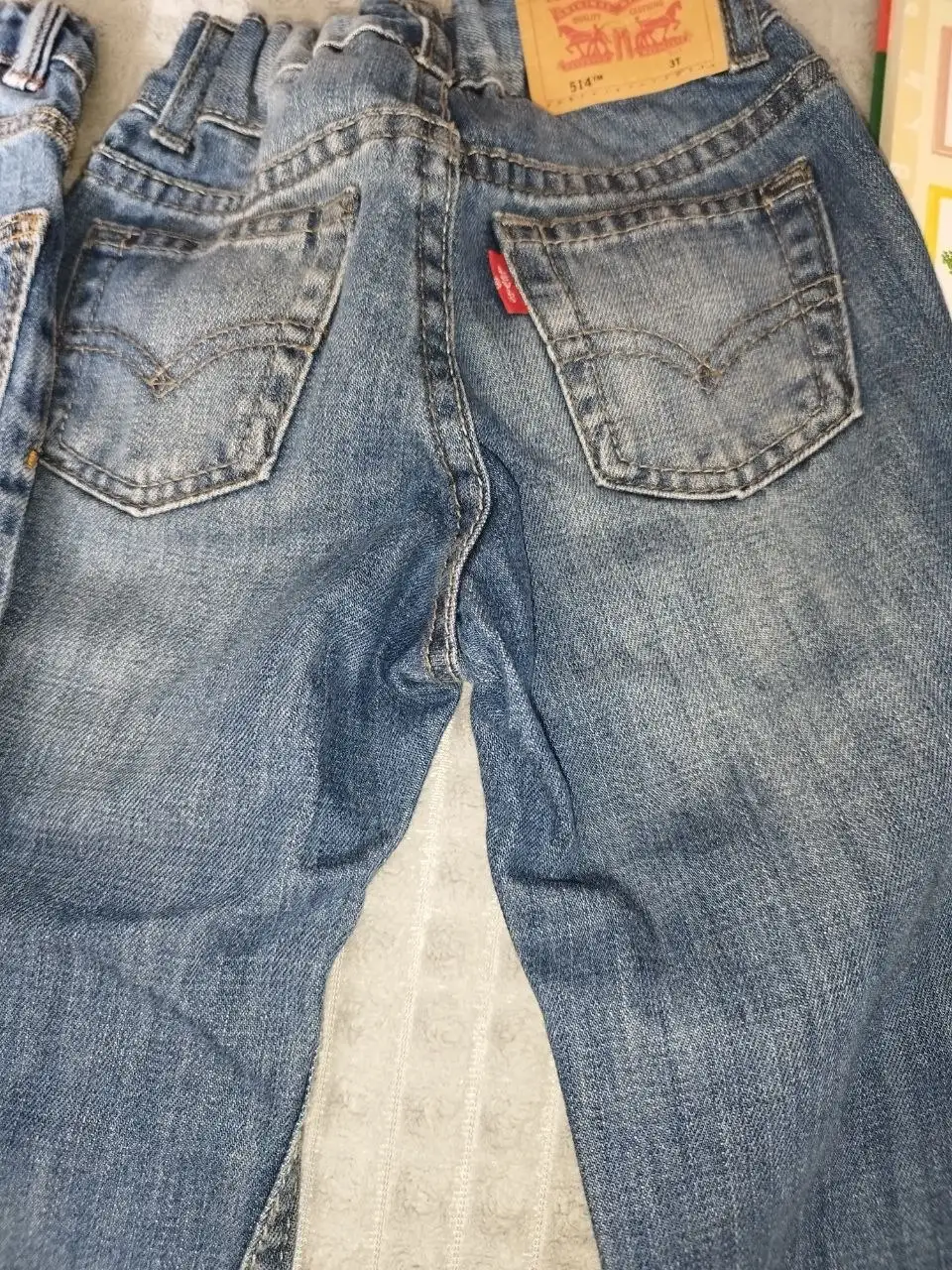Джинсы Zara 104, Levi's 98 с Микки тёплые - Товары для детей в Люберцы