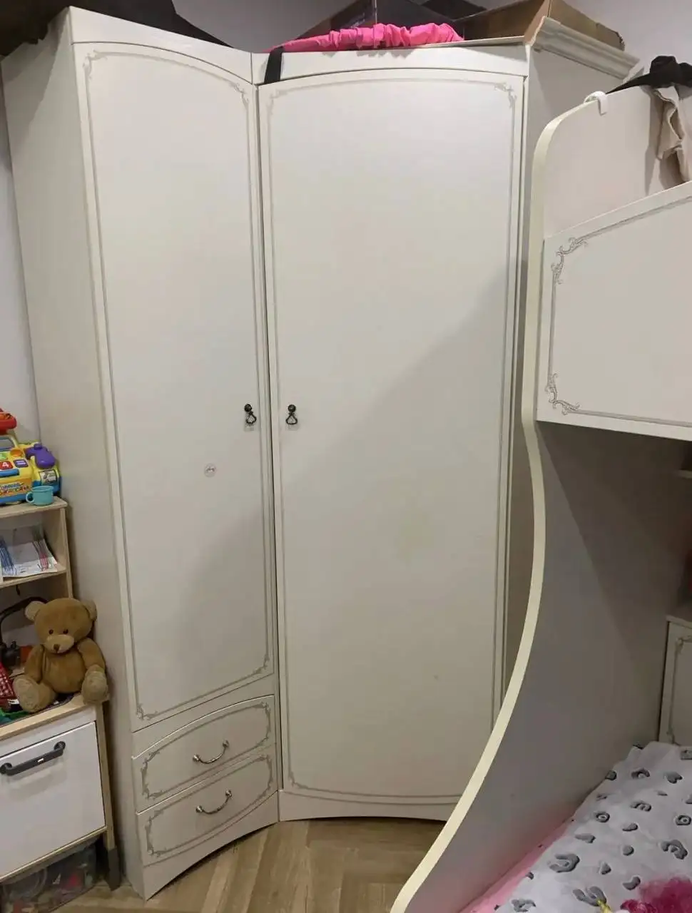 Продается детский комплект мебели с двухъярусной кроватью - Детская мебель (Товары для детей) в Некрасовка