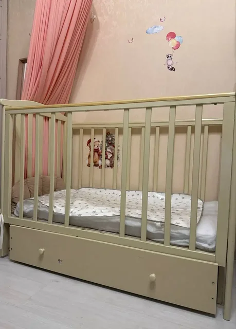 Детская кроватка Лель с матрасом и бортиками - Автокресла и коляски в Люберцы