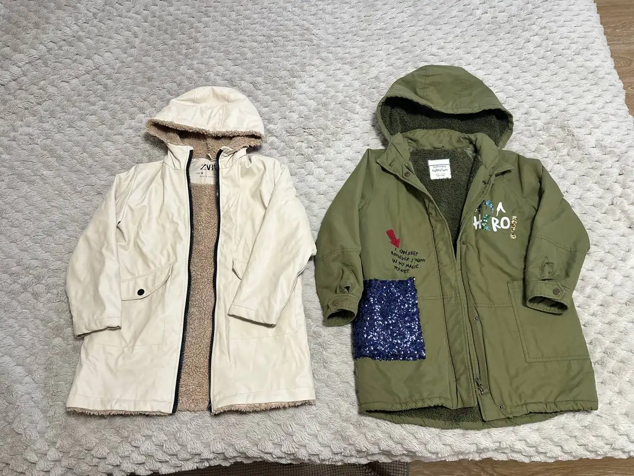 Куртки Zara на 140 за 1000₽ - Куртки (Одежда) в Некрасовка