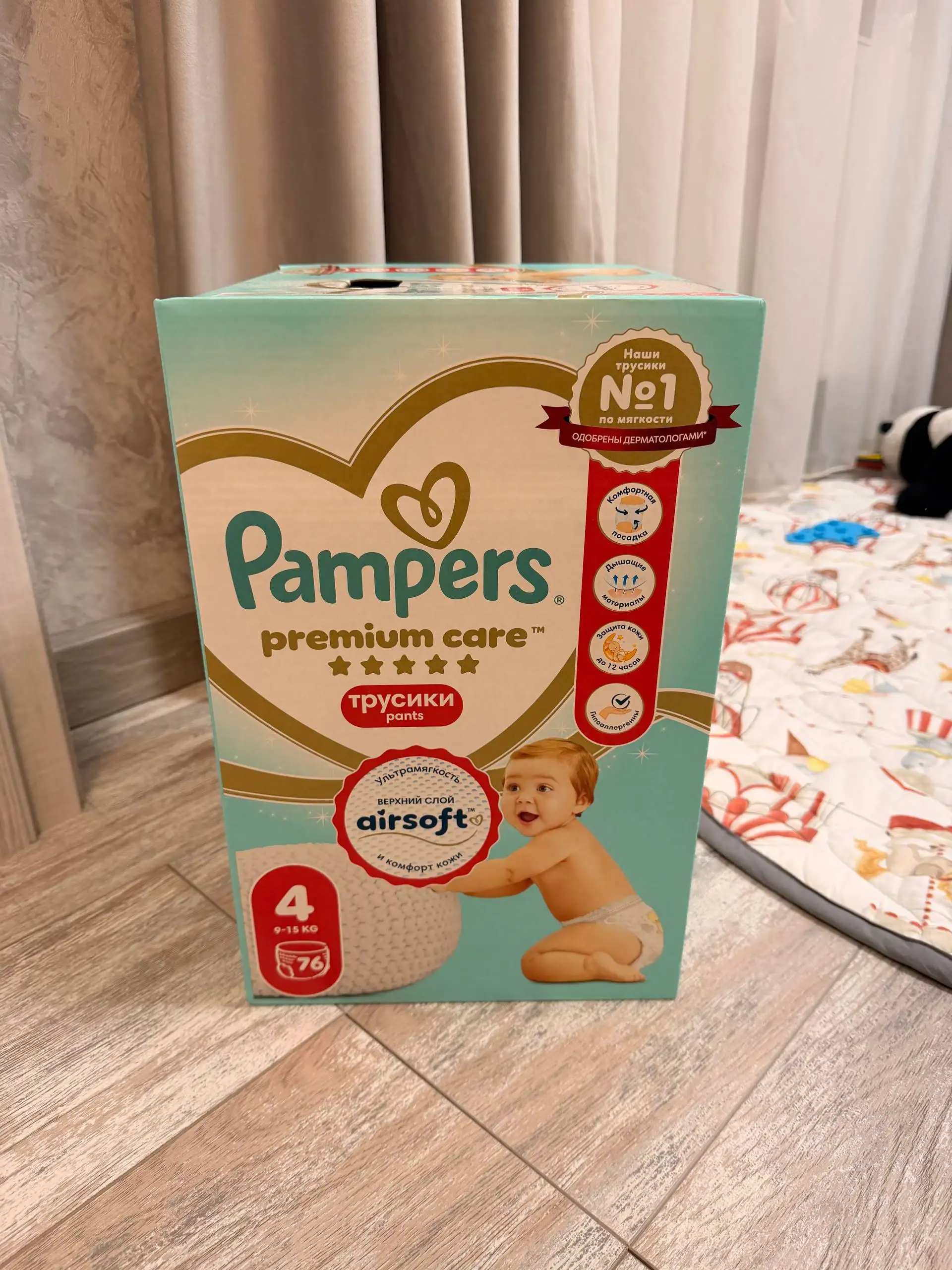 Трусики premium care 4 размер 76 штук 9-15 кг - Подгузники (Товары для детей) в Некрасовка
