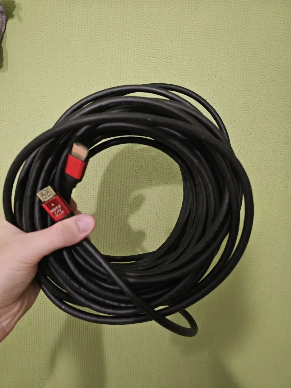 Кабель HDMI 2.0 15 метров не рабочий