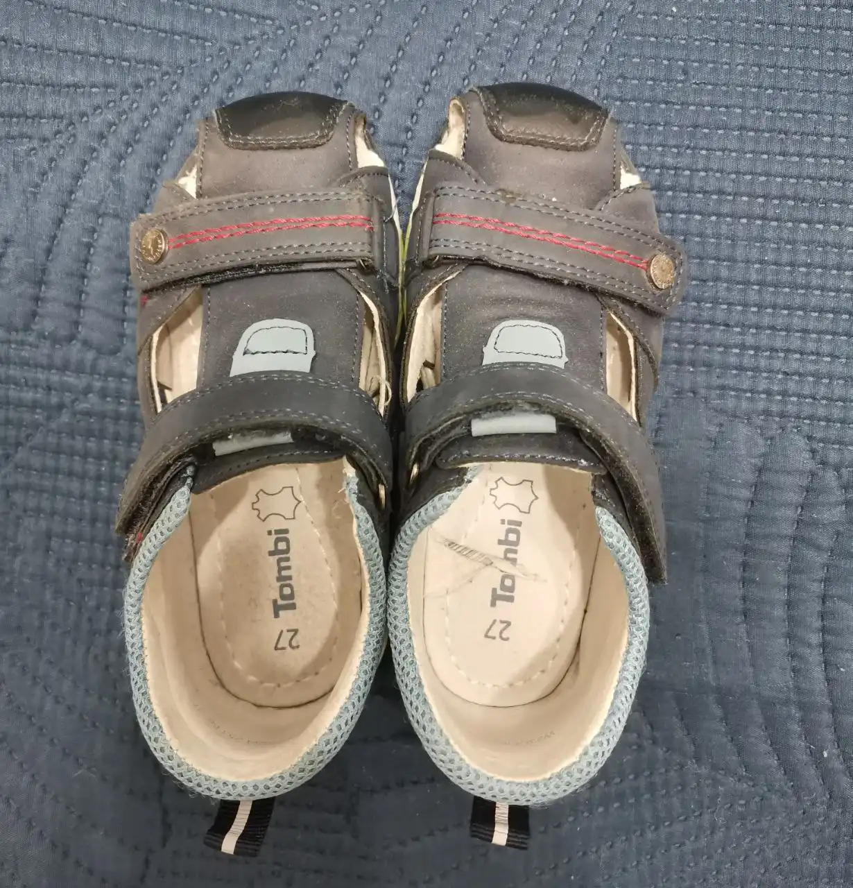 Сандали для мальчика темно-синие