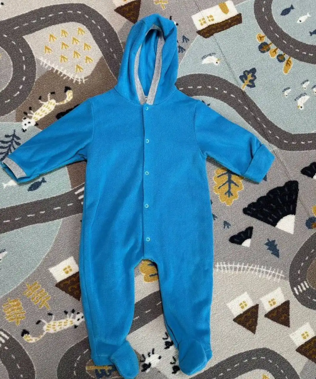 Детские флисовые комбезы разных размеров