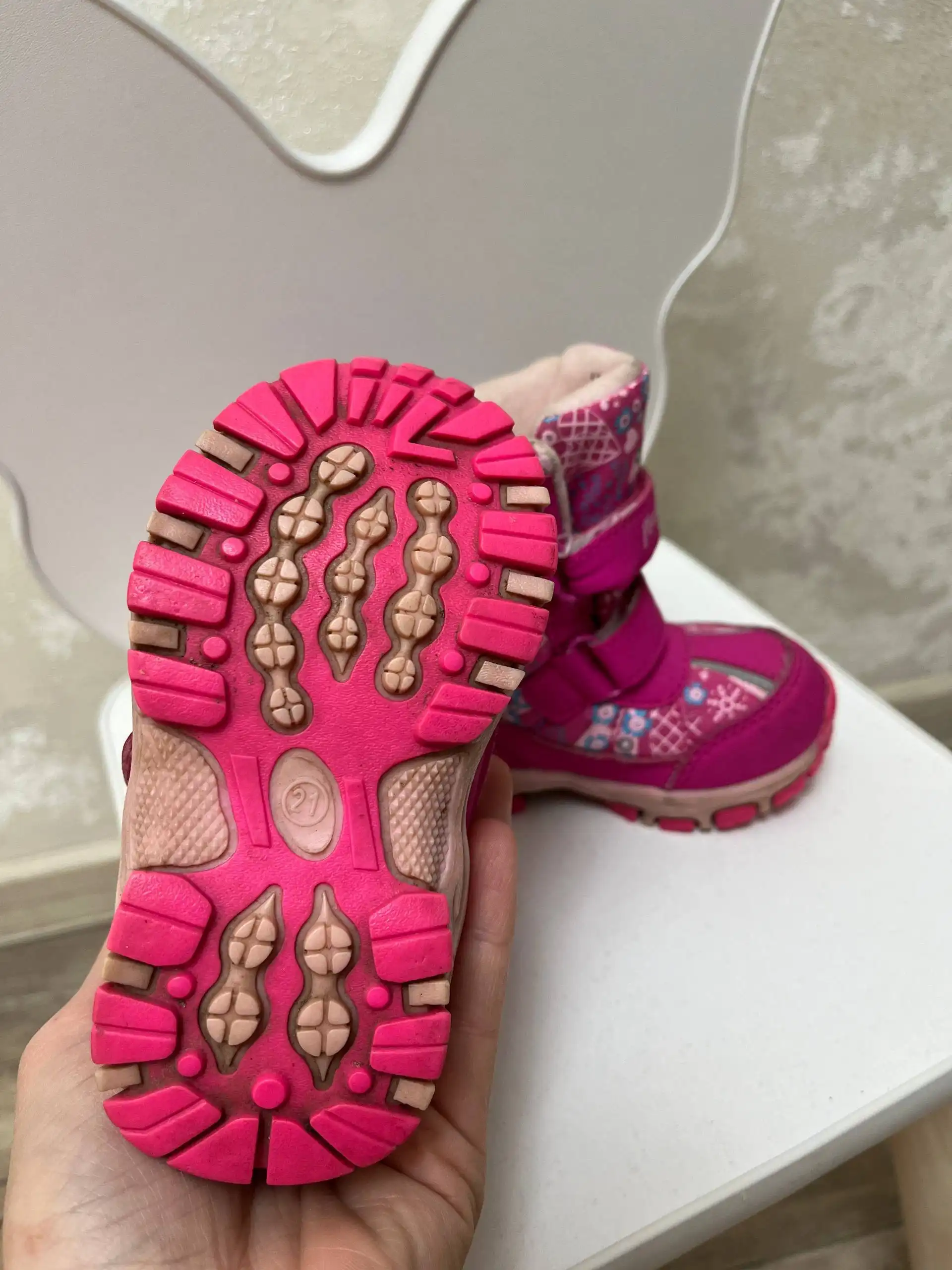 Детские зимние ботинки 21 размер