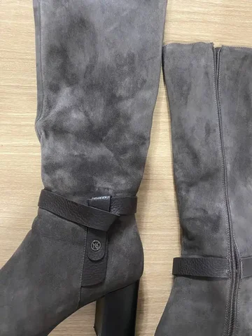 Сапоги евро зима натуральная замша и мех - Одежда в Томск