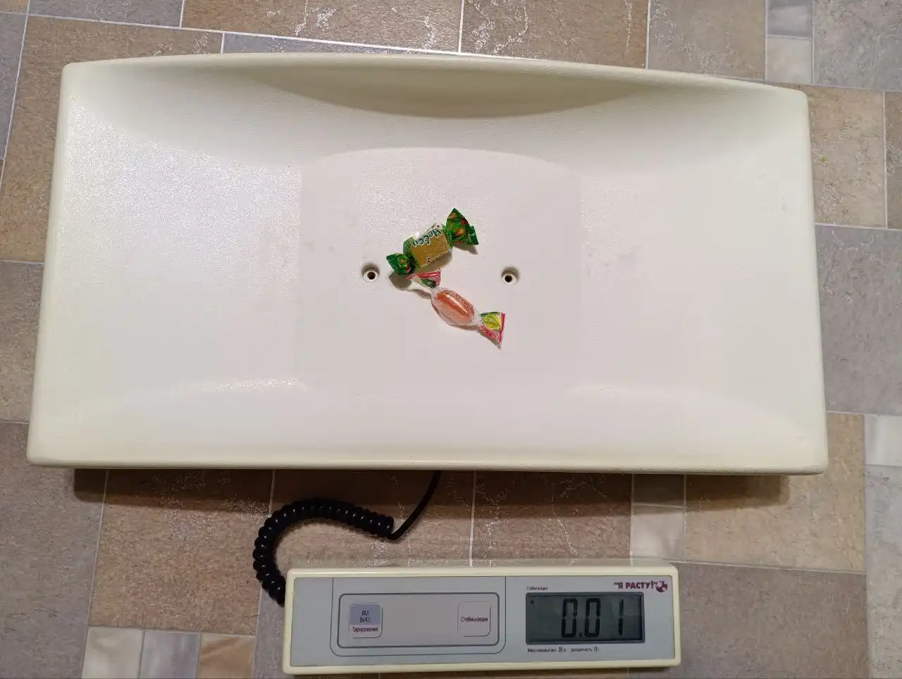 Весы детские до 20 кг