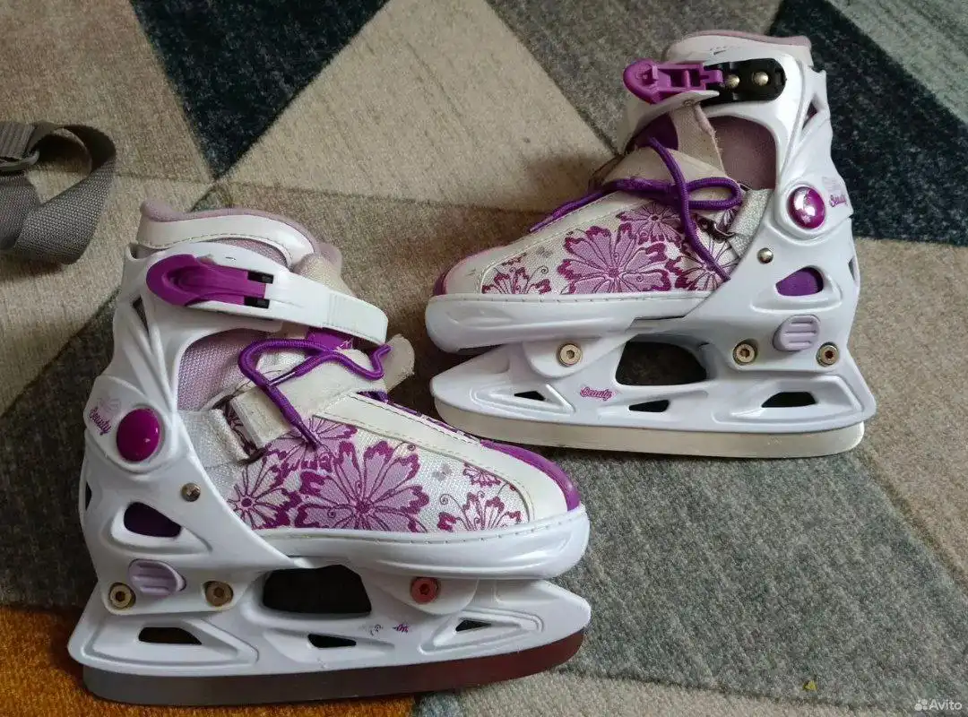 Раздвижные коньки размер 33-36