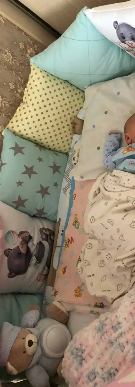 Продам бортики в кроватку под заказ