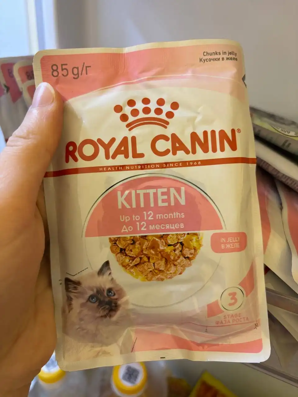 Продам влажный корм для котят - Корма для животных (Животные) в Томск