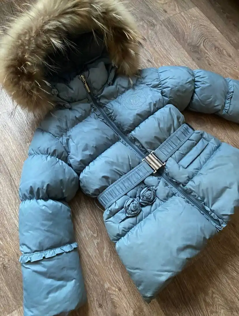 Пуховик детский Aviva размер 110 - Детская одежда (Одежда) в Томск