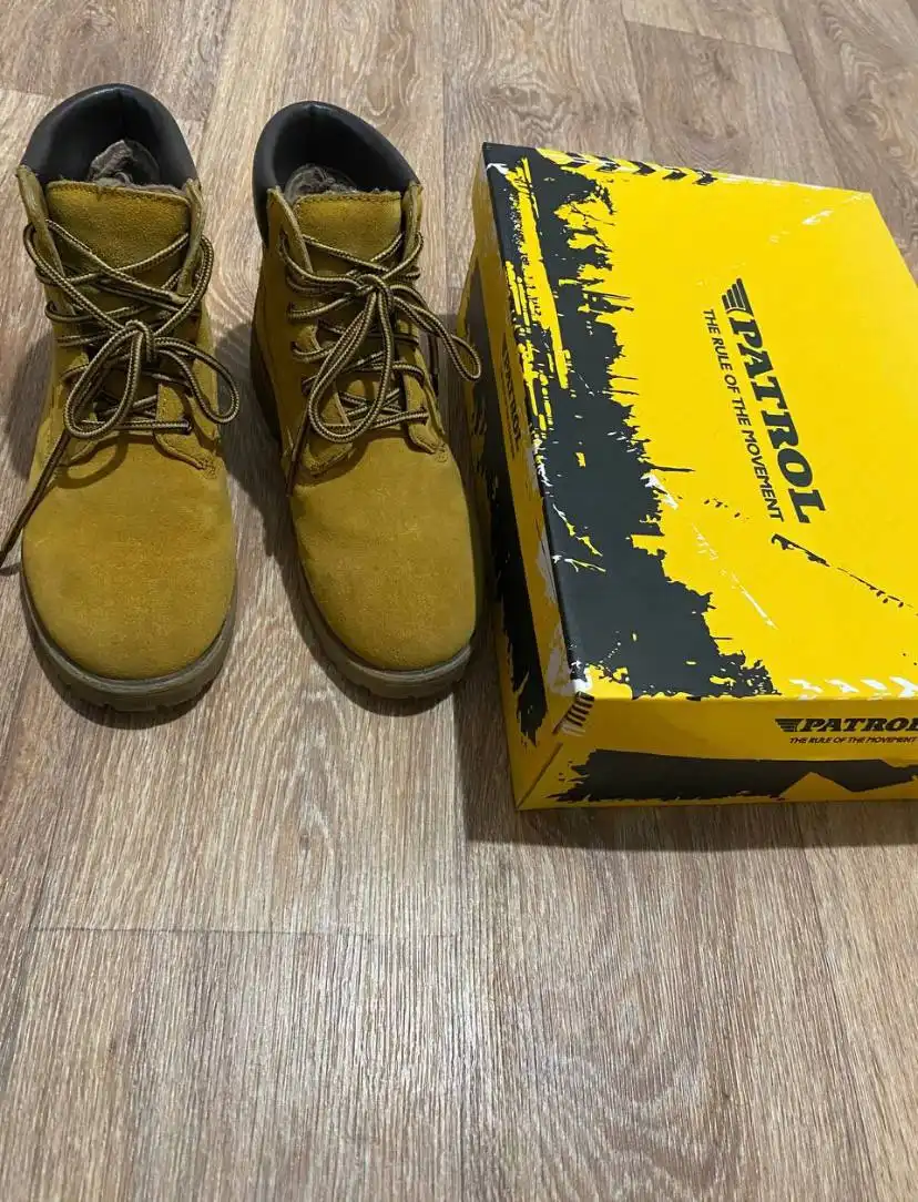 Женские зимние ботинки из натурального нубука 36 размер - Обувь (Одежда) в Томск